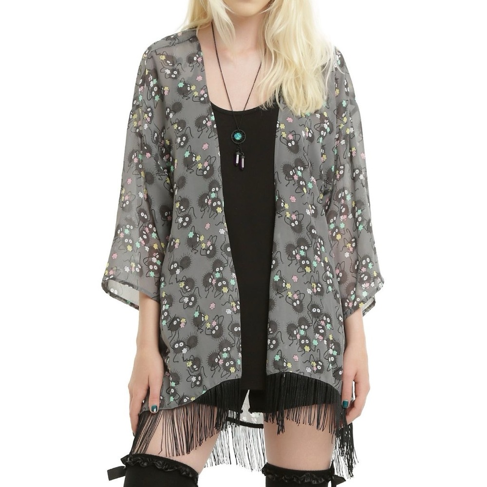 -SOLD- Her Universe Studio Ghibli Spirited Away Soot Sprite Kimono